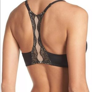 Natori demure unlined racer back bra 34D